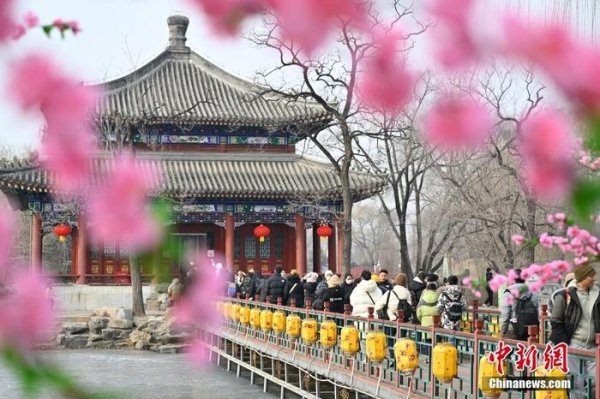 （新春见闻）北京圆明园年味浓