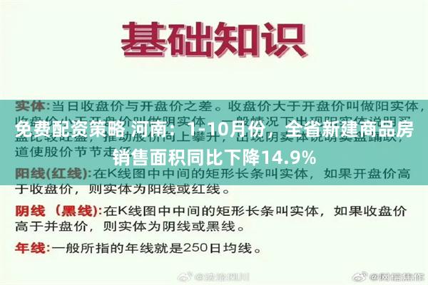 免费配资策略 河南：1-10月份，全省新建商品房销售面积同比