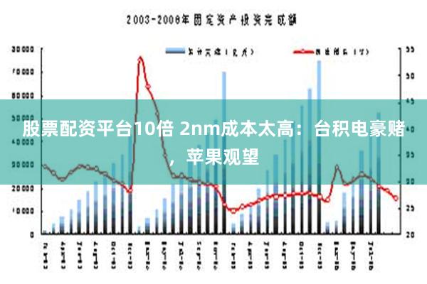 股票配资平台10倍 2nm成本太高：台积电豪赌，苹果观望