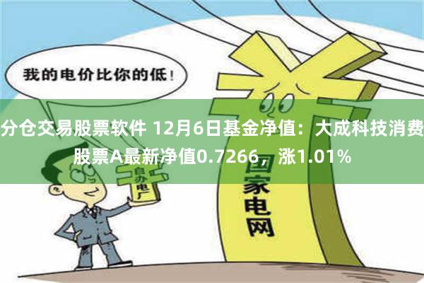 分仓交易股票软件 12月6日基金净值：大成科技消费股票A最新